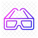 3D goggles  Icon