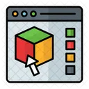 3d graphics  Icon