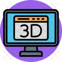 3 D 3 D Film 3 D Movie Icon