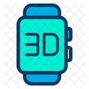 3D Smartwatch  Icon