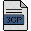 3gp  Icon