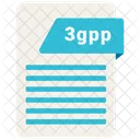 3gpp file  Icon