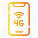 4 G Mobile  Icon