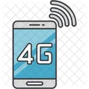 4G Netzwerk  Symbol