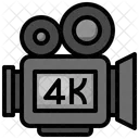 4 K Camera  Icon