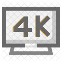 4 K Quality  Icon