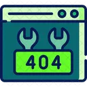 404 Error  Icon