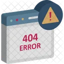 404 Error Message 404 Not Found Http 404 Icon