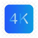 4k  Icon