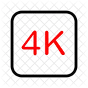 4k  Icon