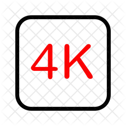 4k  Icon