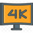 4 K Film Symbol