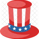 Th July Us Independence Hat Icon