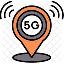 5 G Location Pin Symbol