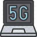 Portátil 5G  Icono