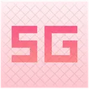 5 G、インターネット、信号 アイコン