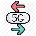 5 G Internet Conexion Icono