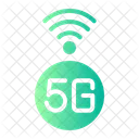 5 G Signal Connection アイコン