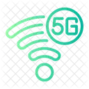 5 G Tecnologia Senal Icono