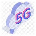 5G-Cloud-Netzwerk  Symbol