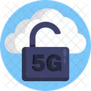 5 G 4 G Comunicacion Icono