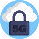 5 G 4 G Communication アイコン