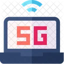 Portátil 5g  Icono