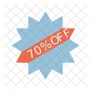 Off 70 Off Offer Icon