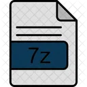 7 Z File Format Icono