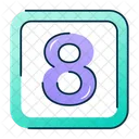 Numero 8  Icono