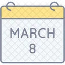 8th March  Icon