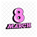 8th March  Icon