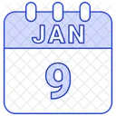 9 January  Icon