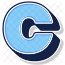 A Letter C Alphabet Icon