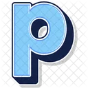 A Letter P Alphabet Symbol