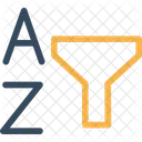 A To Z Funnel  Icon