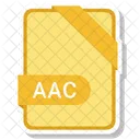 Aac Datei Dokument Symbol