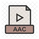 Aac Datei Erweiterung Symbol