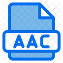 Aac Dokument Dateiformat Symbol