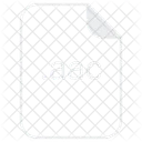 Aac Datei Dokument Symbol