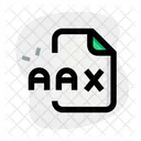 Aax File Audio File Audio Format Icon