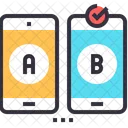 Ab Comparison Mobile Icon