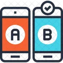 Ab Comparison Mobile Icon