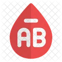 Ab Negative Blood Icon