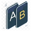 Ab Test Comparison Test Split Testing Symbol