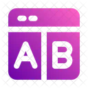 Ab Testing Compare Comparative Icon