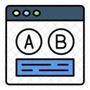 Split Testing Usability Testing Comparison Test Symbol