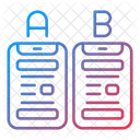 Split Testing Usability Testing Comparison Test Symbol