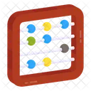 Abacus Totalizer Counting Beads Symbol