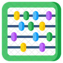 Abacus Totalizer Counting Beads Symbol